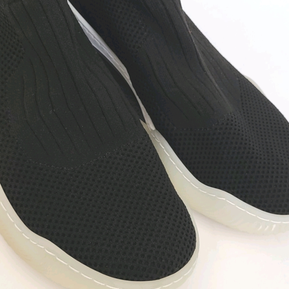 ❤️ SALE ❤️Stella McCartney black knit sneakers 39/9 - Picture 4 of 8